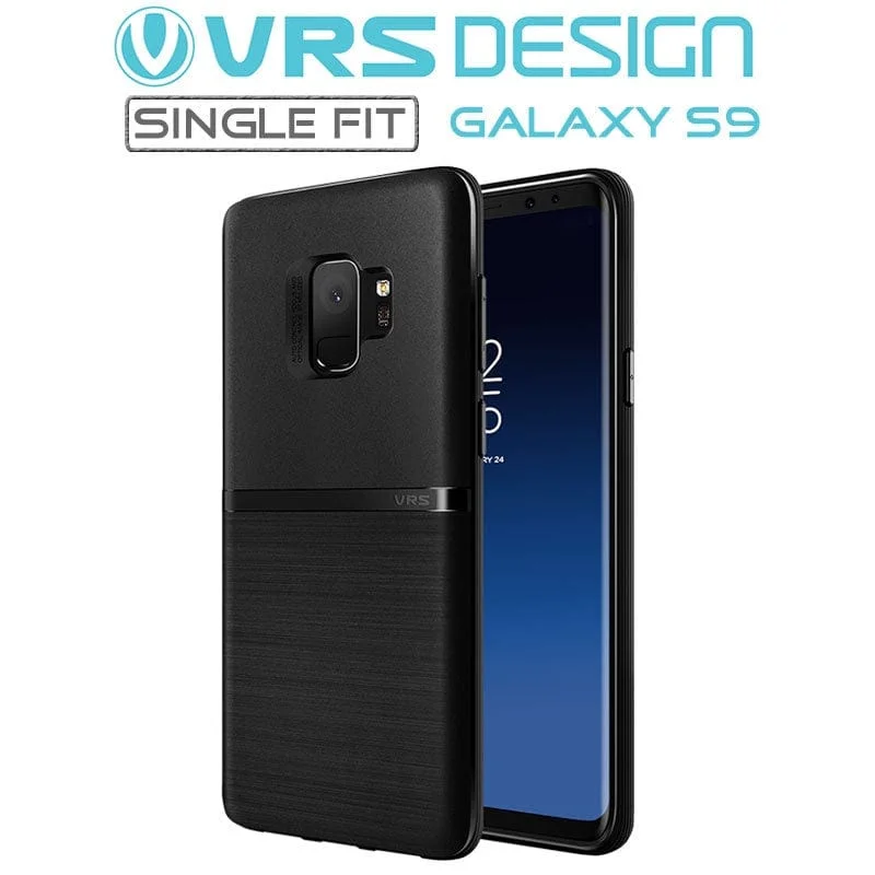 Samsung Galaxy S9 Case Single Fit Black by VRS Design