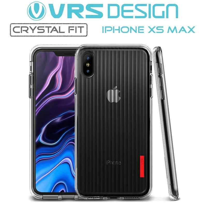 iPhone XS MAX Case Crystal Fit Clear By VRS Design