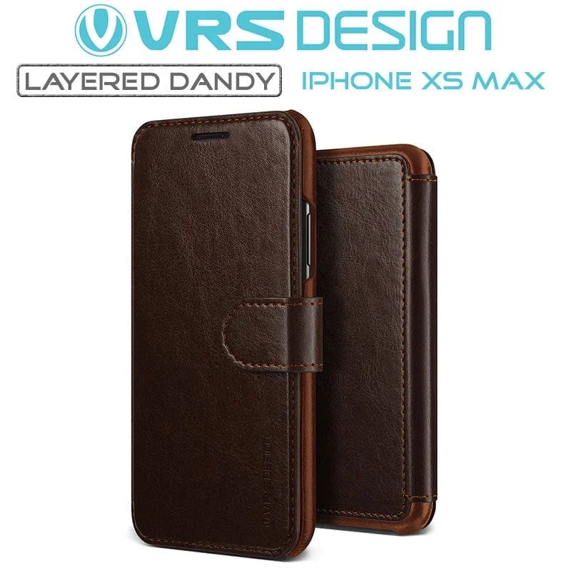 iPhone XS MAX Case Layered Dandy Brown By VRS