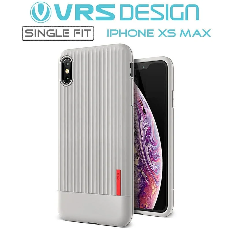 iPhone XS Max Case Single Fit Grey By VRS Design