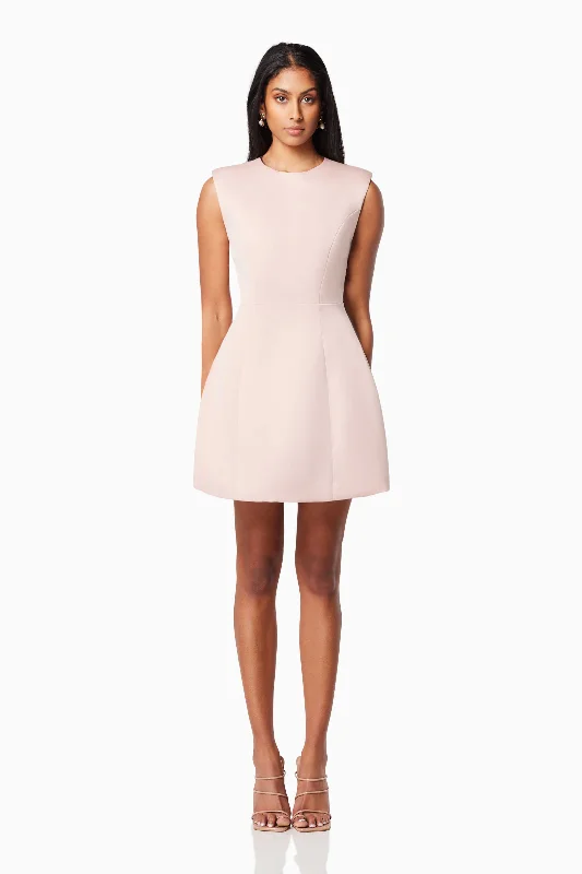 Elliatt Pop Dress - Blush