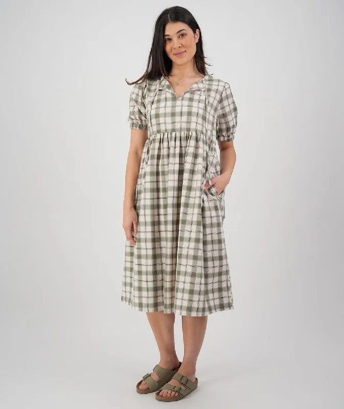 Swanndri Bellewood Dress Ivy Check