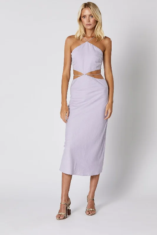 Winona Violette Midi Dress - Lilac