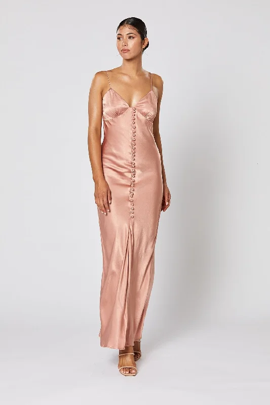 Winona Zola Dress - Dusty Pink