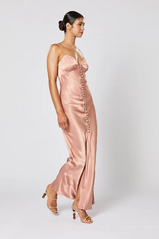 Winona Zola Dress - Dusty Pink