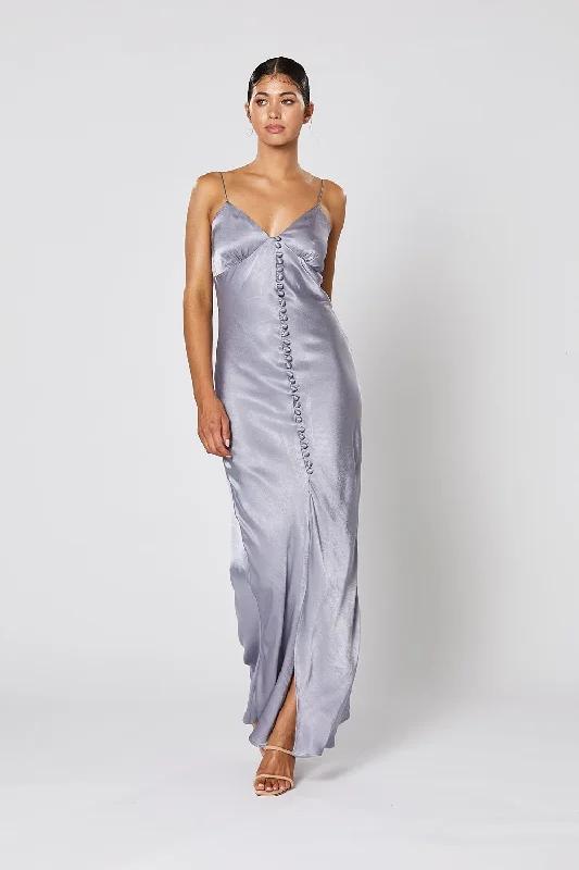 Winona Zola Dress - Steel