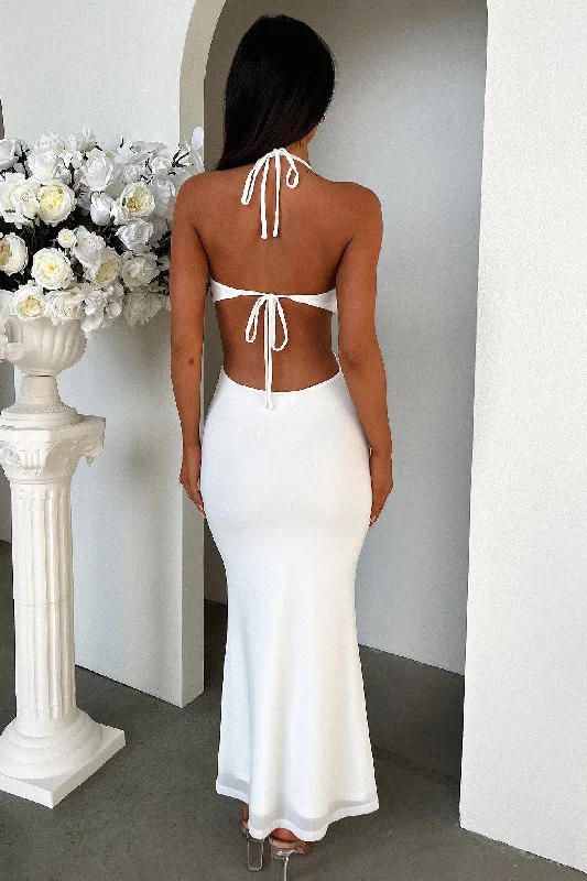 Zaric Maxi Dress - White