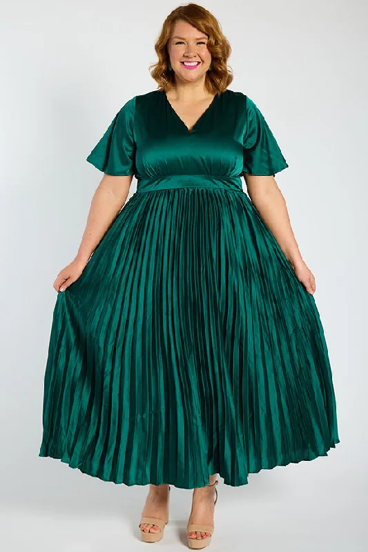 Rosella Emerald Dress