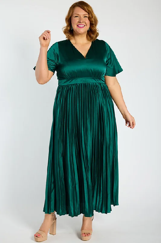 Rosella Emerald Dress